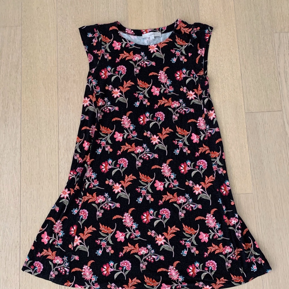 Ann Taylor Loft Cotton Shift Dress